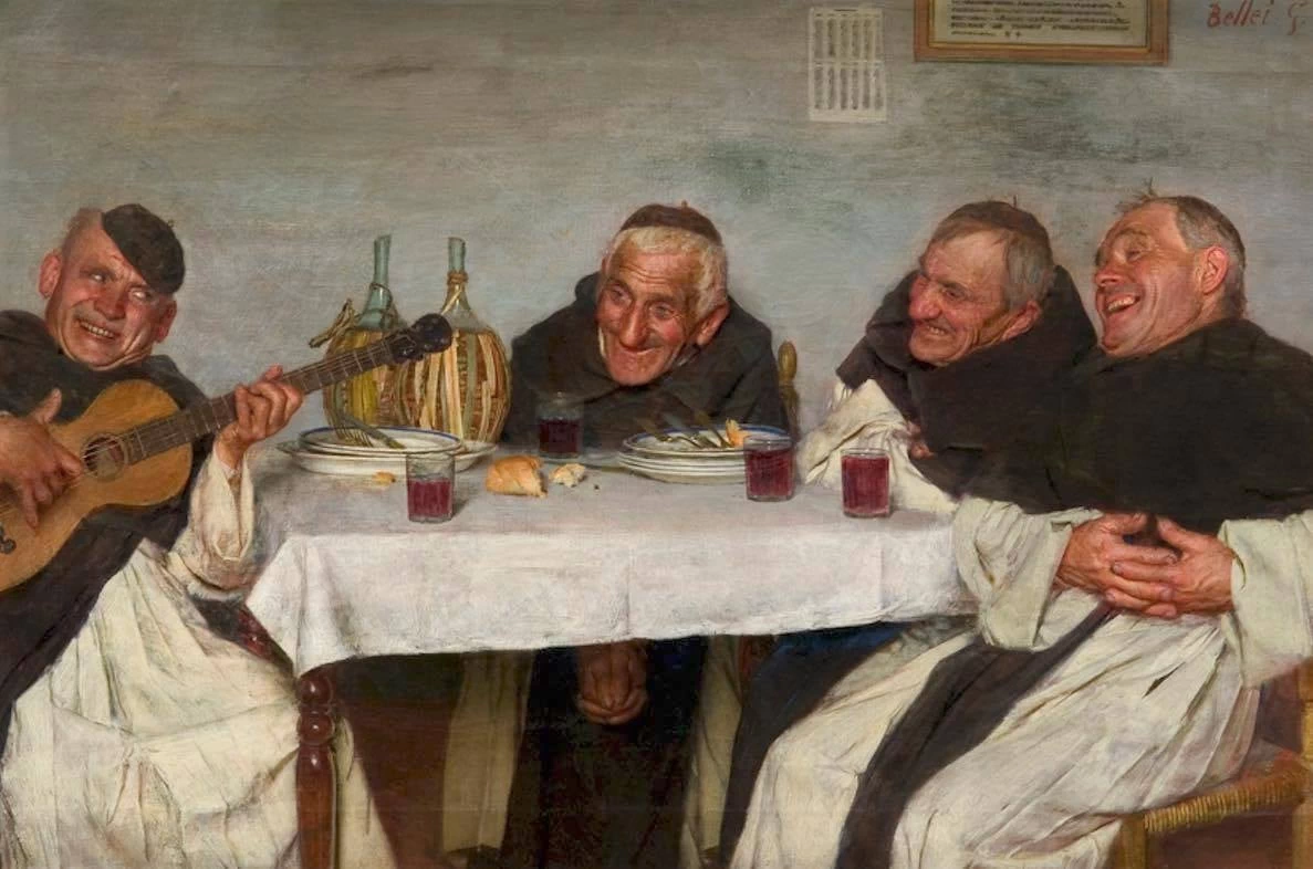 Il buon vino fa allegri i frati